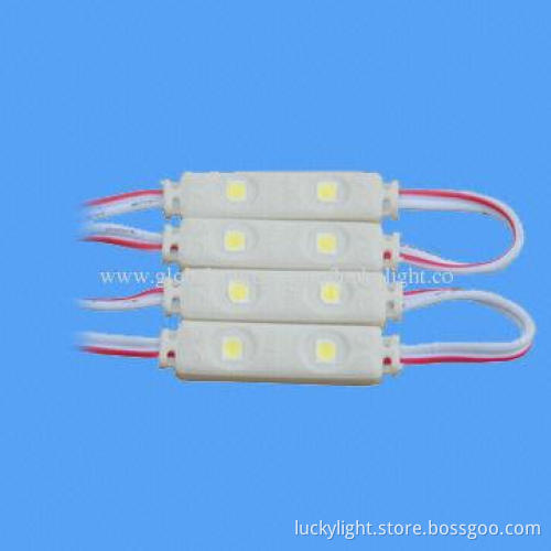 RGB PVC Waterproof LED Module with Two-3528 SMD, High-brightness and Large Angle